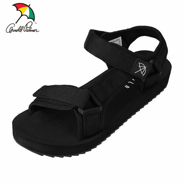 アーノルドパーマー メンズ スポーツサンダル オールブラック AP4051 カジュアル シューズ Arnold Palmer ANPAP405119