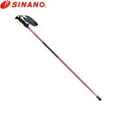 シナノ SINANO トレイルランニングポール トレランポール 13.6 NEO RD 115 レッド 軽量 アウトドア SIN4959431155635