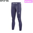 スキンズ SKINS コンプレッションタイツ スパッツ レギンス 着圧 レディース SERIES-1 Womens 7/8 Tights Navy SKI182...