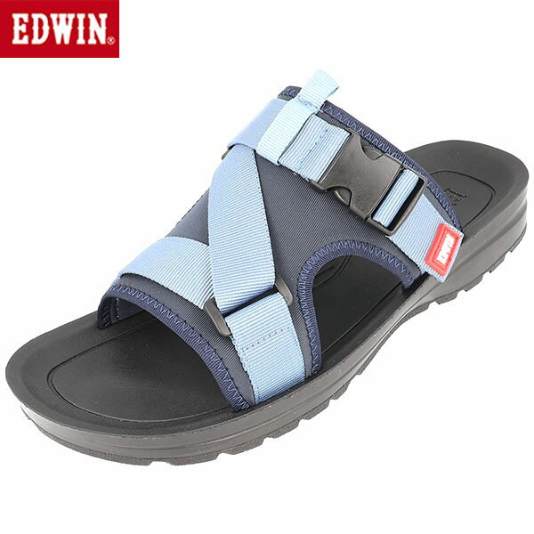 エドウィン EDWIN サンダル メンズ スポーツサンダル ネイビー／ブルー EW5111 カジュアル シューズ EDWEW5111856