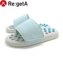 リゲッタ Re:getA 健康サンダル 室内履き ユニセックス メンズ レディース CHR-007 ポカドッツ ルームサンダル ユニセックス ブルー RGTCH...