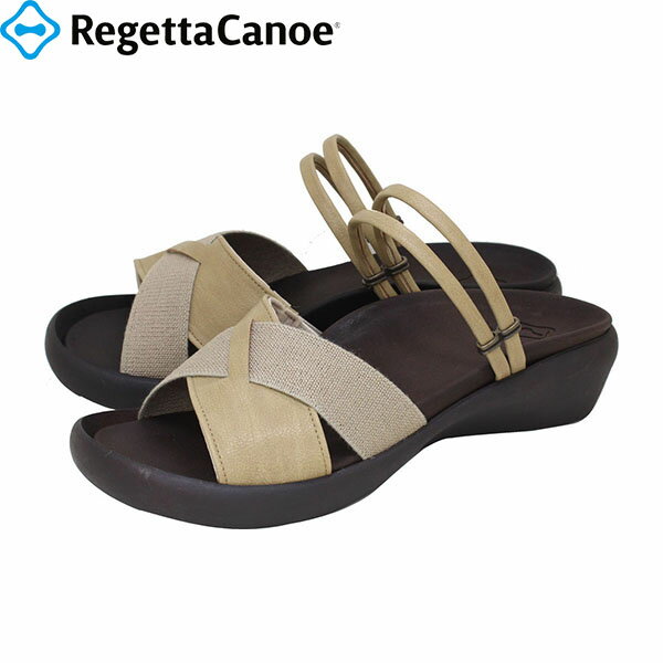 リゲッタカヌー サンダル レディース 2wayスライドサンダル オーク RegettaCanoe RGTCJFW3514OAK