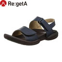 リゲッタ Re:getA サンダル ユニセックス メンズ レディース R279 バックベルト付きグミサンダル ダークブルー RGTR279DBL
