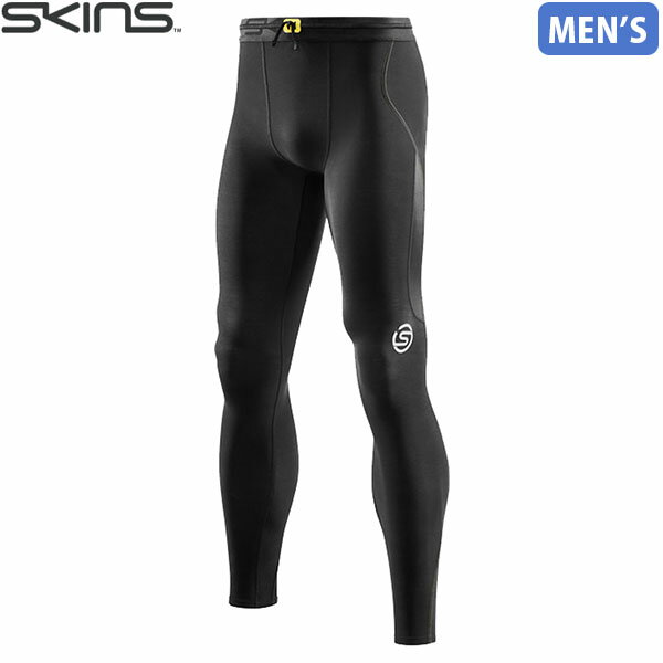 スキンズ SKINS メンズ コンプレッションタイツ 着圧 SERIES-3メンズサーマルロングタイツ ブラック リカバリー機能 ランニング SKI18171312019