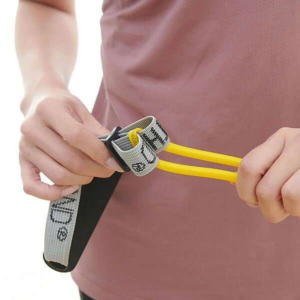 Retailer リテイラーのD&M ユニセックス トレーニング用品 セラバンド THERBAND セラハンドル 2個入 #DA-70 DAMDA70｜アングル2