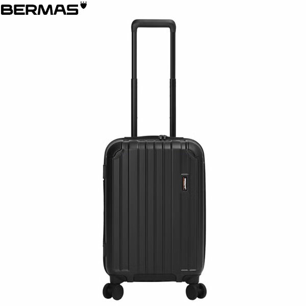 Rakuten - バーマス BERMAS キャリーケース スーツケース 静音キャスター BM HERITAGE3ファスナー48cm 37L ブラック トラベル カジュアル 出張 旅行 静か BER6054010
