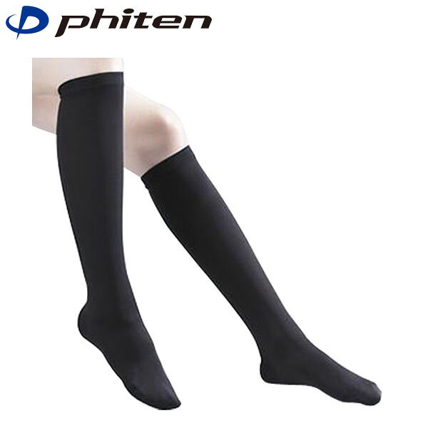 ファイテン Phiten ハイソックス TIソックス(Ti+Ag)ブラック L PHIVW441005