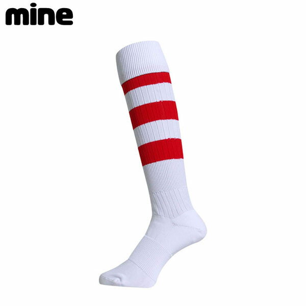 801RUGBY SOCKS ホワイト×レッド 25-27cmラグビーやサッカーのソックスに、摩耗に強い。■素材・材質ポリエステル、ポリウレタン■原産国ベトナムラグビー ソックス 練習用 サッカー 摩耗に強い mine(マイン)とは エビス...