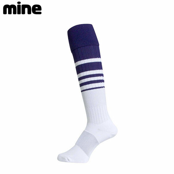 �ޥ��� mine ��� �饰�ӡ� ���å��� ���å��� ���ȥå��� RUGBY SOCKS �ͥ��ӡ��ߥۥ磻�� 25-27cm 811 MNE811