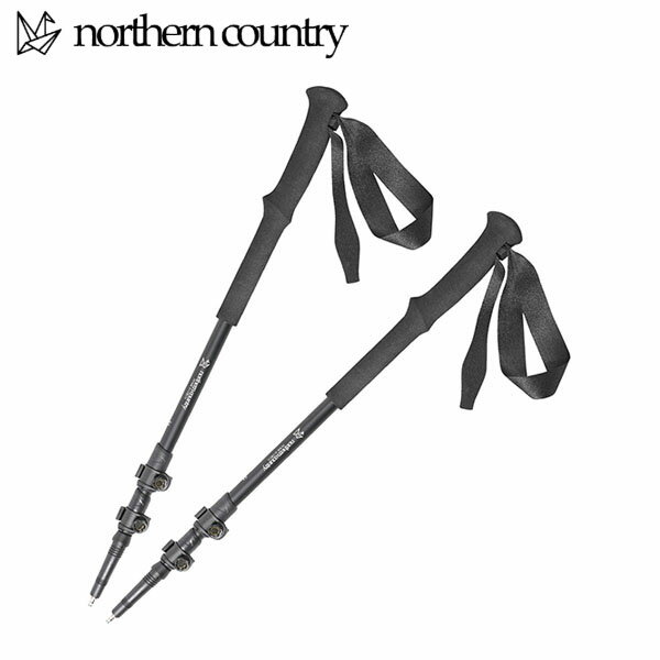 ノーザンカントリー northern country トレッキングポール 2本セット【カーボンシ...