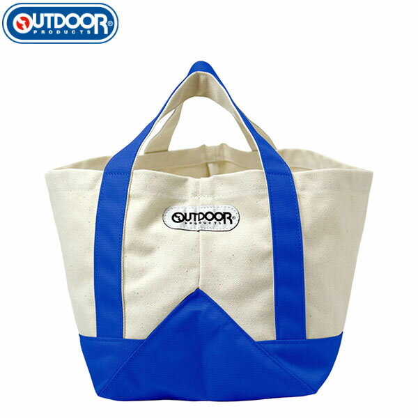 アウトドアプロダクツ OUTDOORPRODUCTS トートバッグ カジュアルバッグ ホーミーバッグS ブルー ユニセックス キャンバス 日常 普段使い OUT6263064