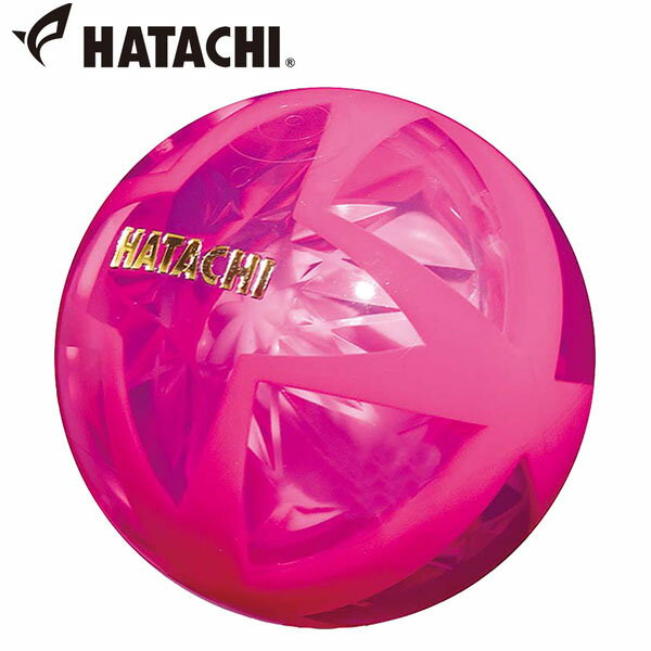 ハタチ HATACHI グラウンドゴルフ用ボール エアブレイド流星 マゼンタ HATBH380663