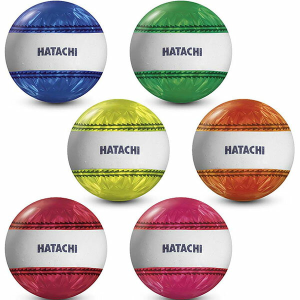 ハタチ HATACHI グラウンドゴルフ用ボール ナビゲーションボール 蛍光イエロー HAT...