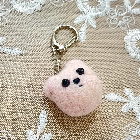 笑わないピンクのくまキーホルダー fa-19 【 ギフト 誕生日 プレゼント おしゃれ かわいい おうち アニマル ポイント消化 送料無料 ファッション ハンド...