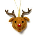 トナカイのオーナメント fa-41 【 ハンドメイド ギフト クリスマス 誕生日 プレゼント おしゃれ お祝い かわいい おうち ポイント消化 ファッション f...