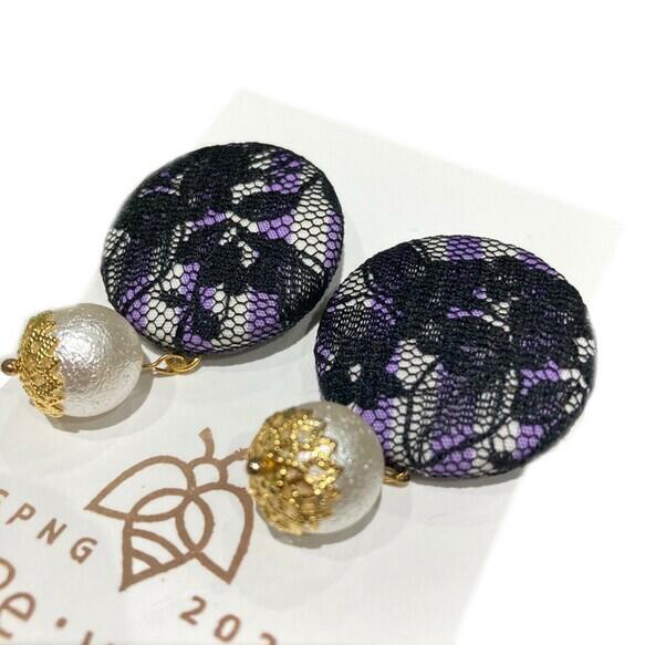 楽天市場】くるみボタン ピアス（ピアス｜レディースジュエリー 