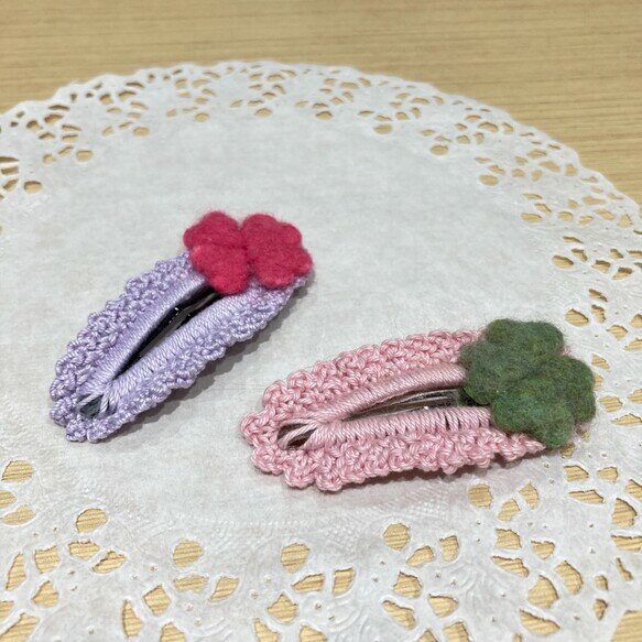 クローバーのぱっちんピン 2個セット cph-15 【 ピン ヘアアクセサリー カジュアル ギフト 誕生日 プレゼント おしゃれ かわいい きっず ポイント消化 ハンドメイド fashion 買いまわり パーティー 紅葉 秋 行楽 ハイキング 】