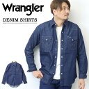 10%OFF セール 定番 Wrangler ラングラー 127MW ウエスタンデニムシャツ 長袖シャツ WM1027-300 メンズ ウエスタンシャツ デニシャツ 送料無料 SALE