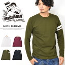 桃太郎ジーンズ 出陣 袖ライン 長袖 Tシャツ MT001 MZTS0001 日本製 長T ロンT メンズ 袖プリント 長袖Tシャツ 送料無料