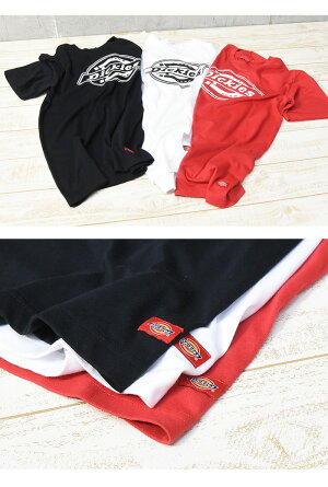 Dickiesディッキーズロゴプリント半袖Tシャツ半TメンズレディースユニセックスロゴTシャツ半袖TシャツカットソーインナーDK006375