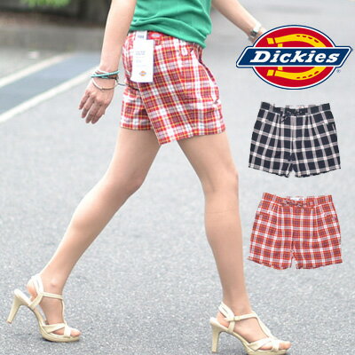 【50％OFF・半額SALE(セール)・アウトレット】Dickies（ディッキーズ）レディース チェック柄 ショーツ ホットパンツ 総柄 ショートパンツ 特価 1222716 【楽ギフ_包装】のサムネイル