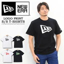 NEW ERA ニューエラ フラッグロゴ プリント 半袖Tシャツ ロゴTシャツ プリントTシャツ メンズ レディース ユニセックス 11782996 11782998 11900237 11900239