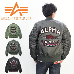 ALPHAINDUSTRIESアルファインダストリーズMA-1ジャケット無地ジャパンフィットアウターメンズフライトジャケット秋冬用送料無料20004【楽ギフ_包装】