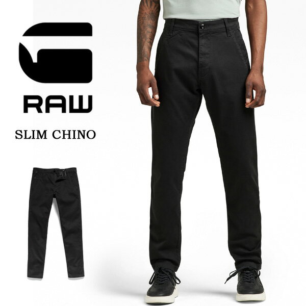 G-STAR RAW  Υѥ BRONSON 2.0 SLIM CHINO  ơѡ  ̵ D21038-C072-6484 DK BLACK