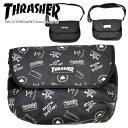 スラッシャー バッグ メンズ THRASHER スラッシャー ショルダーバッグ メッセンジャーバッグ 鞄 カバン かばん 斜め掛け メンズ THR-106