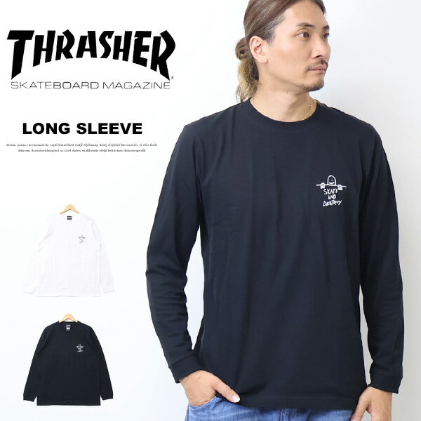 Other - THRASHER スラッシャー マークゴンザレス ロゴプリント 長袖Tシャツ 長T ロンT メンズ 送料無料 TH93601
