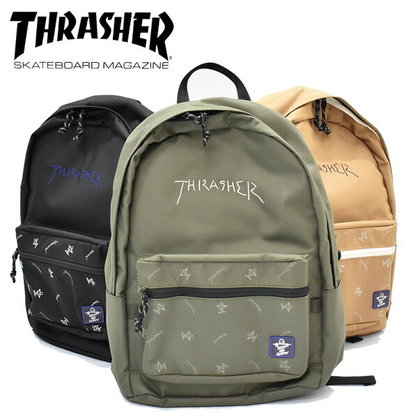 THRASHER スラッシャー マークゴンザレス リュック リュックサック デイパック バックパック メンズ 送料無料 THR-174