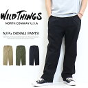 WILD THINGS ワイルドシングス N/Pu DENALI PANTS デナリパンツメンズ イージーパンツ 送料無料 WT22040AD