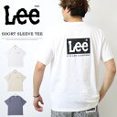 リー ペアTシャツ SALE セール Lee リー ロゴ刺繍 バックプリント 半袖 Tシャツ LT2940 メンズ レディース ユニセックス ロゴTシャツ プリントTシャツ 半袖Tシャツ 半T