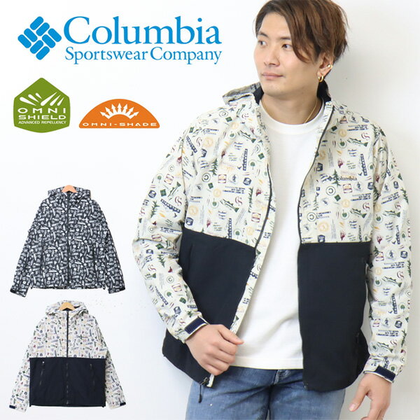 Columbia コロンビア ヘイゼン パターンドジャケット マンパ ブルゾン PM0848 撥水 