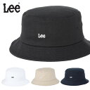 10%OFF セール Lee リー ミニロゴ刺繍 バケットハット LA0492 メンズ レディース ユニセックス バケハ 帽子 送料無料 SALE