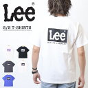 10%OFF 2024年春夏 セール Lee リー ロゴ刺繍 バックプリント 半袖Tシャツ メンズ レディース ユニセックス 半T 送料無料 LT3132 SA...