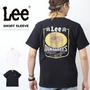10%OFF 2025年春夏 セール Lee リー バックプリント 半袖Tシャツ ブルドッグフラッシャー メンズ レディース ユニセックス 半T 送料無料 LT...