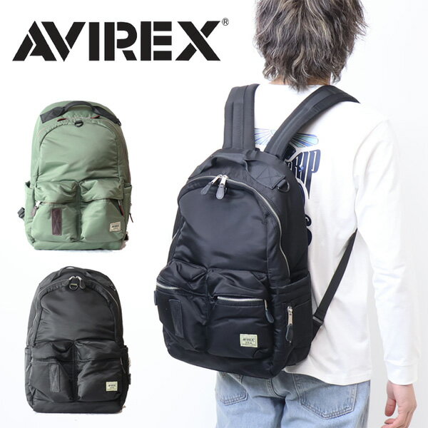 乐天商城 - AVIREX アヴィレックス フライト ナイロン バックパック リュック メンズ アビレックス 送料無料 783-4976005 783-4976010 783-6976015