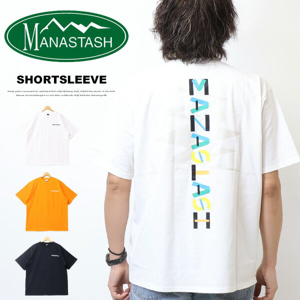 Rakuten - SALE セール MANASTASH マナスタッシュ CiTee BLOCK プリント 半袖Tシャツ メンズ 半T 送料無料 792-3134063