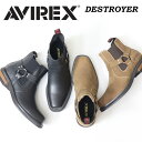 AVIREX アビレックス DESTROYER デストロイヤー サイドゴアリングブーツ AV2710 エンジニアブーツ アヴィレックス メンズ 送料無料