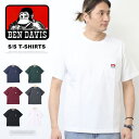 BEN DAVIS ベンデイビス ピスネーム 胸ポケット 半袖Tシャツ 半T レギュラーフィット メンズ ベンデビ ゴリラ 25580000