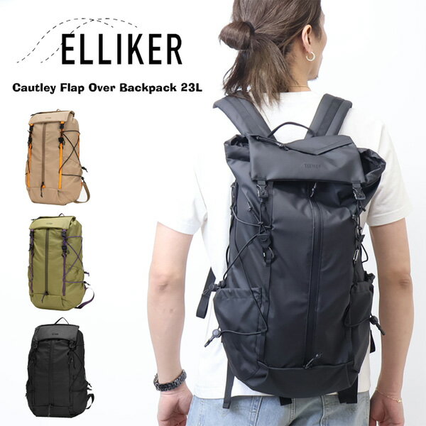 ELLIKER ���ꥫ�� CAUTLEY 23L �����ȥ꡼ �ե�åץ����С� �Хå��ѥå� �ǥ��ѥå� ���å� ��� ��ǥ����� ��˥��å��� ����̵�� ...