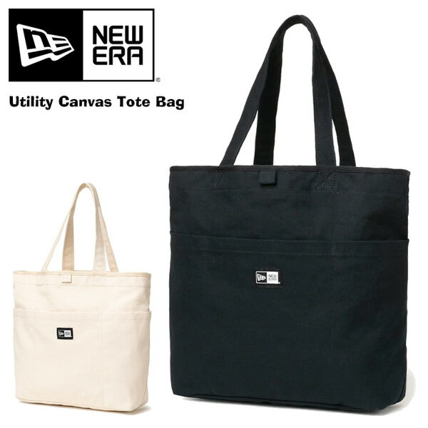 Rakuten - NEW ERA ニューエラ ユーティリティー キャンバストートバッグ 15L ボックスロゴ メンズ レディース ユニセックス 送料無料 14521298 14521299