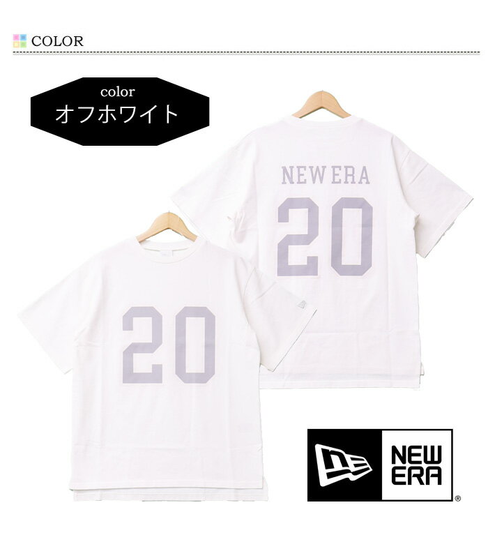 NEW ERA ニューエラ レディース オーバーサイズ ガーメントダイ 半袖Tシャツ 半T ...