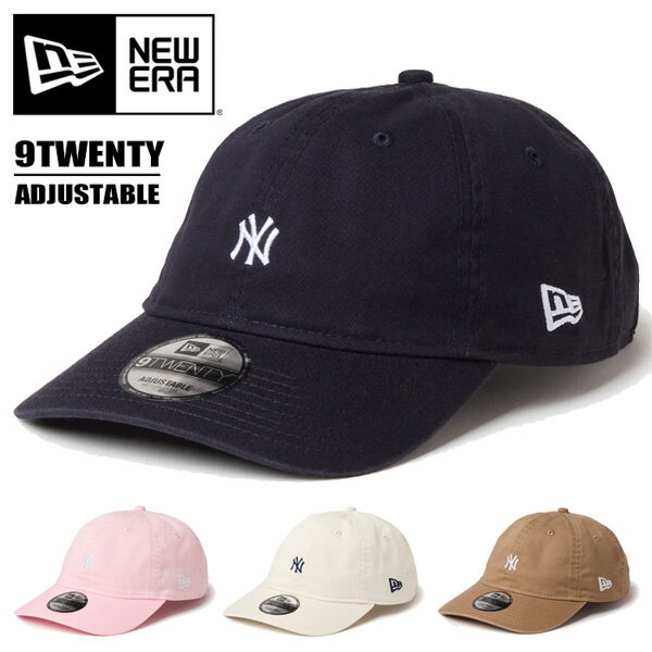 乐天商城 - NEW ERA ニューエラ 9TWENTY キャップ ウォッシュドコットン Mini Logo ミニロゴ ニューヨーク・ヤンキース 帽子 メンズ ベースボールキャップ 920 送料無料 14942670 14942671 14942672 14942673