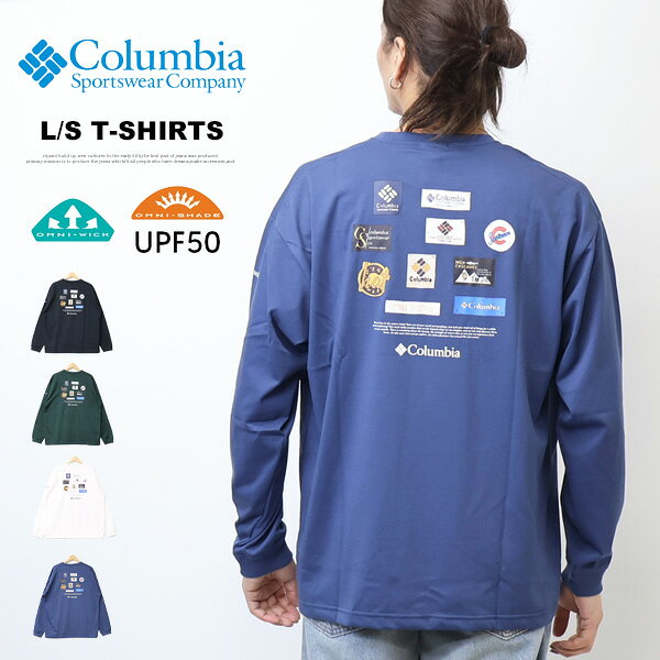 Rakuten - Columbia コロンビア スタックブルックグラフィックロングスリーブTシャツ 長袖Tシャツ ロンT 長T メンズ 送料無料 PG4837