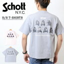 Schott ショットより新作Tシャツが登場しました。 素材には、しっかりとした肌触りの綿100%天竺ボディを採用。左胸にはワンポイントになる小さめのロゴ刺繍、バックは日本におけるSchottのロングセラーモデル「613US」「613UST」「618」「641」「641XX」「103US」「174US」の定番7型のグラフィックをプリントし、110周年を感じさせる季節を問わずに革ジャン好きをアピールできる1着に仕上げています。 オフホワイト 白 白T グレー インナー トップス カットソー トップス 大人 バイカー おしゃれ オシャレ カッコイイ カッコいい かっこいい 人気 アメカジ カジュアル ストリート プレゼント ギフト ラッピング 10代 20代 30代 40代 50代 スタイル 12345 タイト ややタイト 標準 ややルーズ ルーズ 素材 コットン 100％ サイズ M 着丈 67　肩幅 49　袖丈 22　身幅 54 L 着丈 70　肩幅 51　袖丈 23　身幅 57 XL 着丈 73　肩幅 53　袖丈 24　身幅 59 注意 画面上と実物では多少色具合が異なって見える場合もございます。ご了承ください。 この商品は当店実店舗でも販売しております。 在庫数の更新は随時行っておりますが、お買い上げいただいた商品が、品切れになってしまうこともございます。 その場合、お客様には必ず連絡をいたしますが、万が一入荷予定がない場合は、キャンセルさせていただく場合もございますことをあらかじめご了承ください。Schott (ショット) 1913年創業。モーターサイクル・ジャケットやピーコート等、数々の名作を 創り出している歴史あるブランド。モーターサイクルブルゾンやピーコートの 他にもN2BやN3B、モッズコート等ミリタリーアイテムの評価も高く、 上質なクオリティを誇っています。