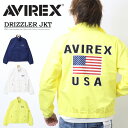 アヴィレックス ブルゾン メンズ SALE セール AVIREX アヴィレックス ドリズラー ジャケット USフラッグ 783-3155003 7833155003 ライトアウター ブルゾン メンズ アビレックス 送料無料