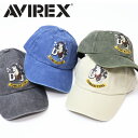 AVIREX アヴィレックス キャップ USNA TOM CAT トムキャット ピグメント加工 帽子 メンズ レディース ユニセックス アビレックス 80954300
