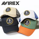 AVIREX アヴィレックス TOMCAT トムキャット メッシュキャップ 帽子 キャップ メンズ ベースボールキャップ アビレックス 80973900